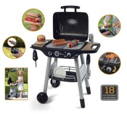 JCÉTÉ25 SMOBY - BARBECUE PLANCHA AVEC 16 ACCESSOIRES